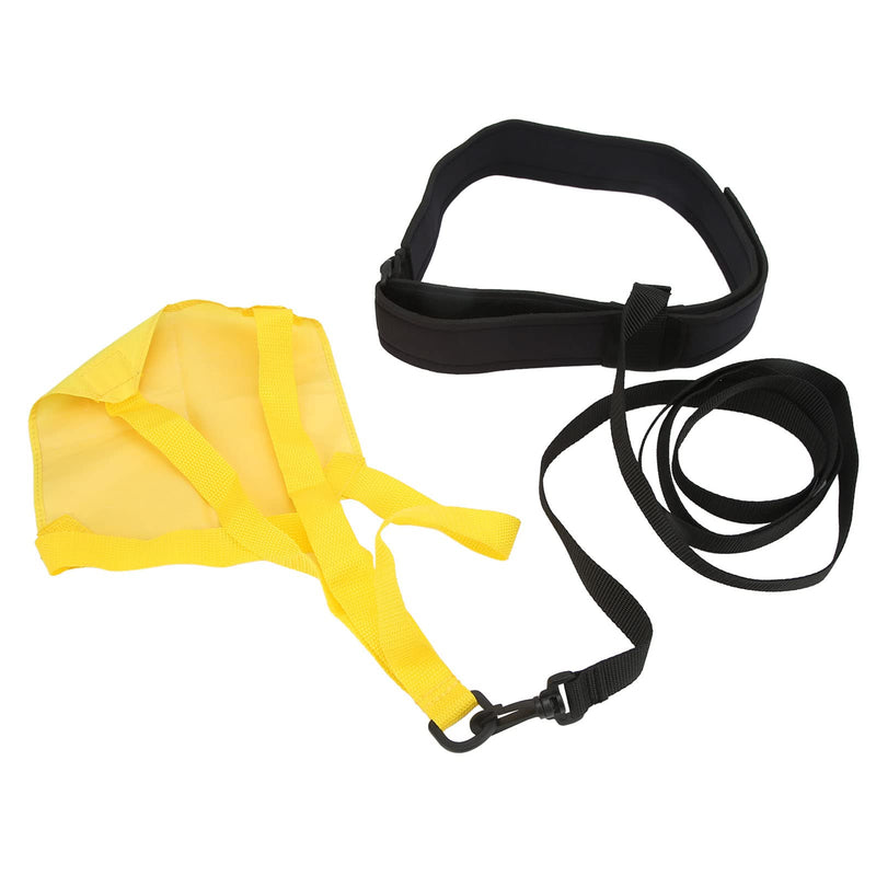 Swim Training Parachute Belt, Coated Nylon Water Resistance Drag Equipment, Lightweight Strength Exercise Gear for Athletes