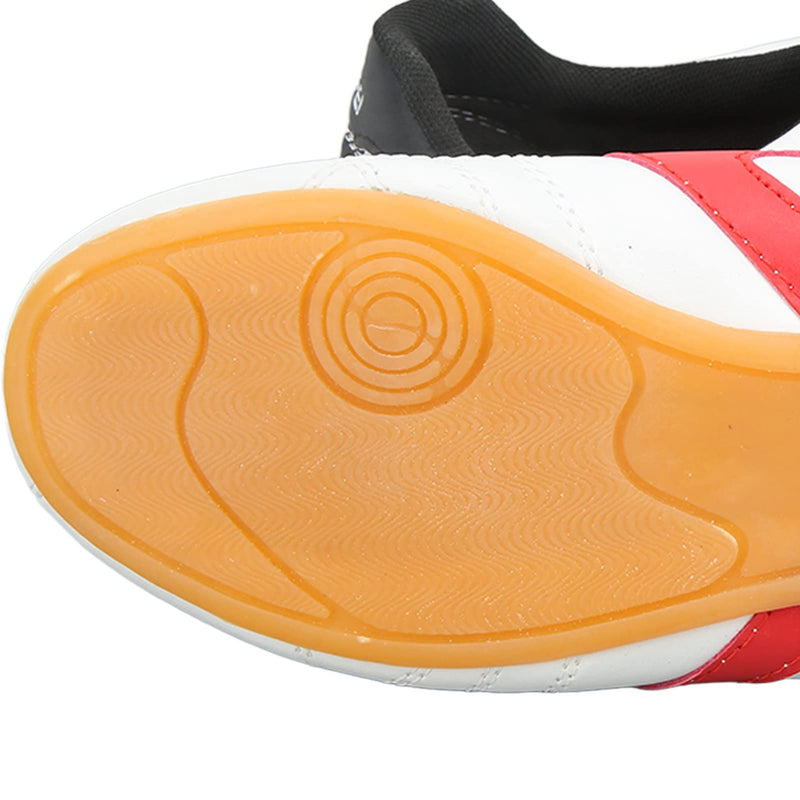 Taekwondo Shoes Unisex Adults PU Leather Oxford Soles Breathable Sport Gym Shoes for Boxing Kung Fu Tai Chi (41)