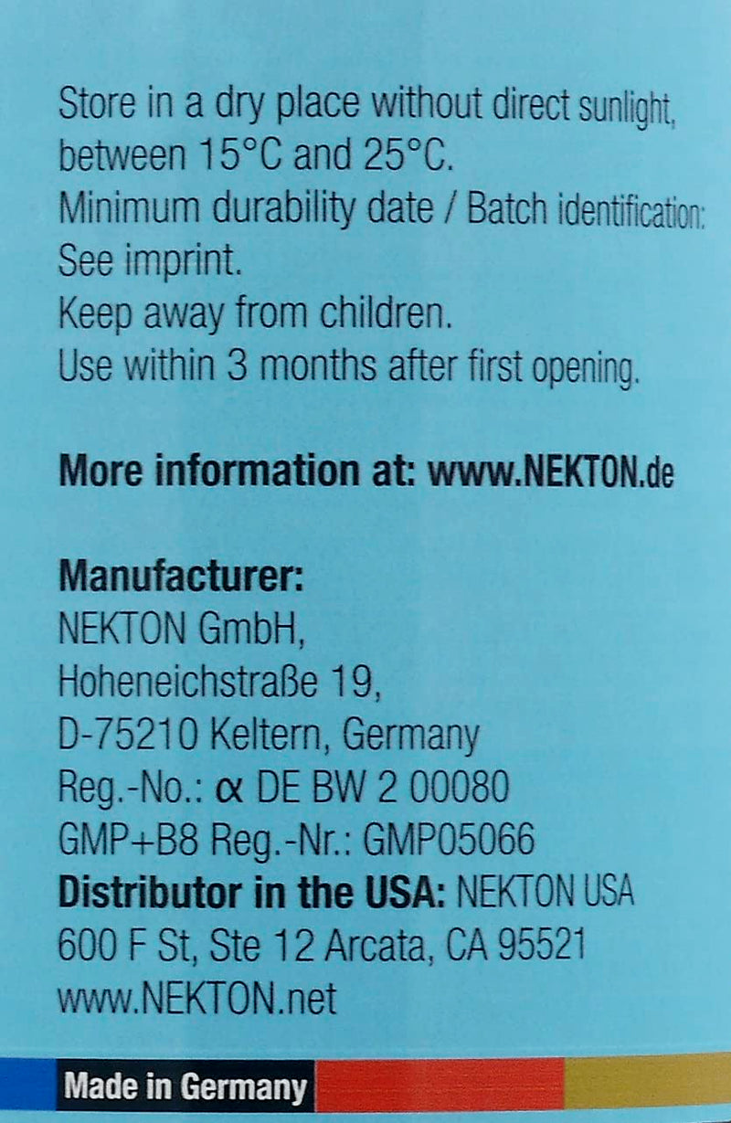 Nekton Calcium Plus - Calcium with Magnesium & Vitamins, White, 330g/11.64 oz 330g / 11.64oz