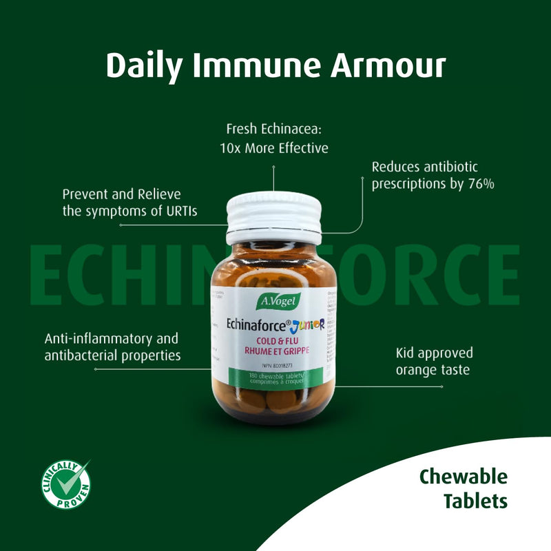 A Vogel Junior Echinaforce Chew., 90 CT