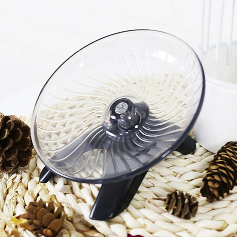 Hermit Crabs Wheel, Hamster Running Wheel,Mouse Wheel for PP Cage,Chinchilla Wheel Attach to Cage,Tortoise Wheel,Hamster Flying Saucerm,Silent Hamster Wheel(Size:7.09inch) 7.09inch - BeesActive Australia