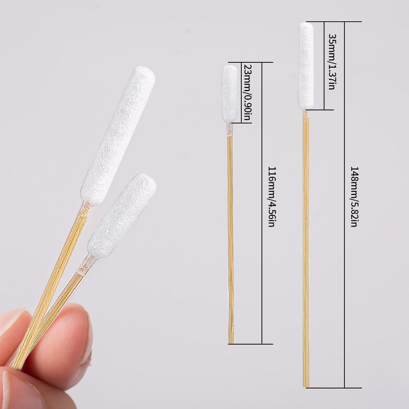 PXARMYYXGS Pack of 200 dog cotton buds, 15 cm 12 cm ear cleaning for dogs, ear cleaner, long ear cleaning sticks for pets, dogs, cats, ear cleaner, cotton buds with large head - BeesActive Australia