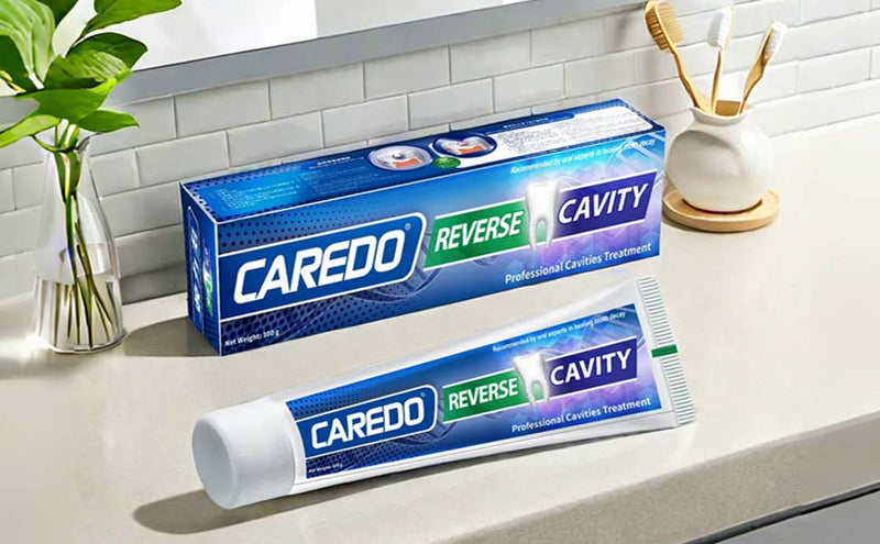 CAREDO Adult Cavity Repair Hydroxyapatite Toothpaste FluorideFree Spearmint 3.52 Ounce (Pack of 1)