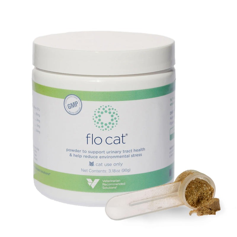 Flo Cat Cranberry Supplement for Cats by Veterinarian Recommended Solutions - Bladder Control for Cats - Urinary Tract Support - Cranberry Chews - Immune & Gut Support