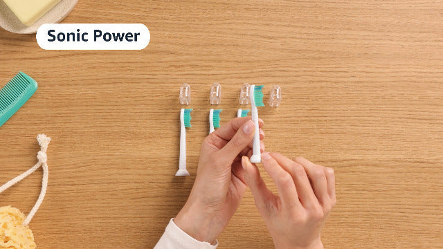 Philips Genuine Sonicare Pro Results Brush Heads, White, Pack of 4 - HX6014/07 4 Count (Pack of 1)