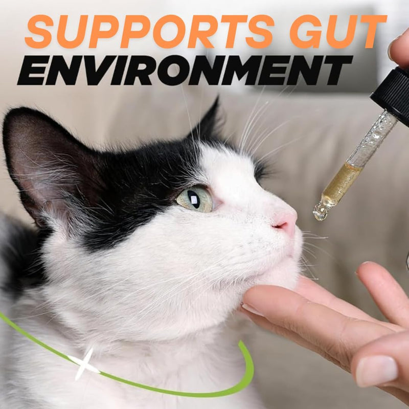 Natural Gut Support for Cats + Neck Drops for Cats
