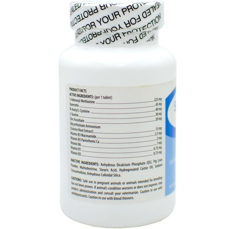 SAMeLQ (S-Adenosyl) Chew Tabs for Dogs and Cats, 225 mg, 30 Count