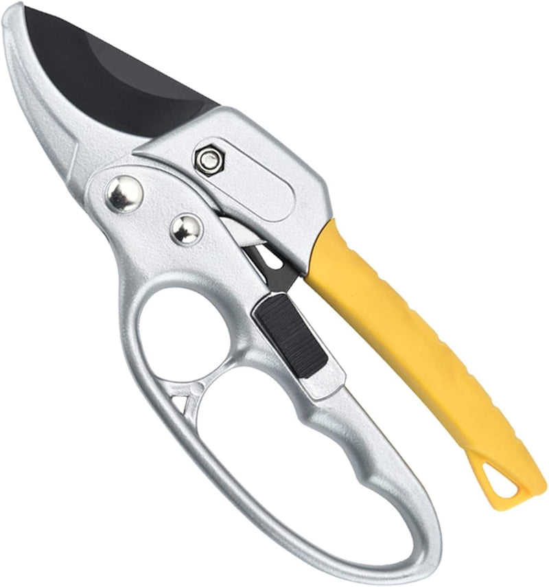premium garden clippers, work 3 times easier, arthritis weak hand snips pruner-yellow - BeesActive Australia