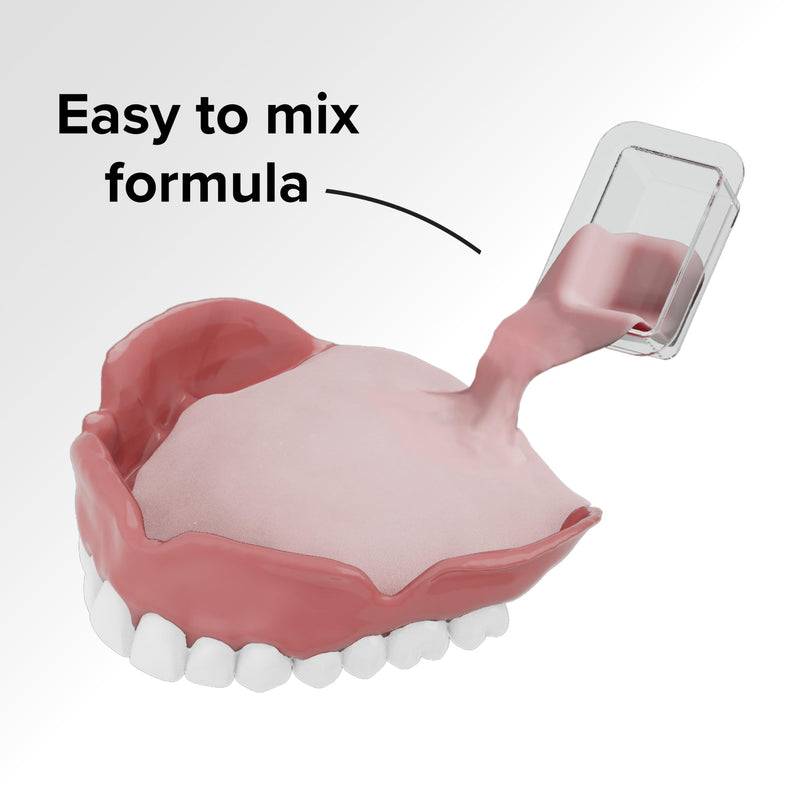 Dentemp Denture Reline Kit Value Pack - Advanced Formula Reline It Denture Reliner - Denture Kit to Refit and Tighten Dentures for Both Upper & Lower Denture - 3 Relines (Packaging May Vary) 1 Pack (3 Relines)