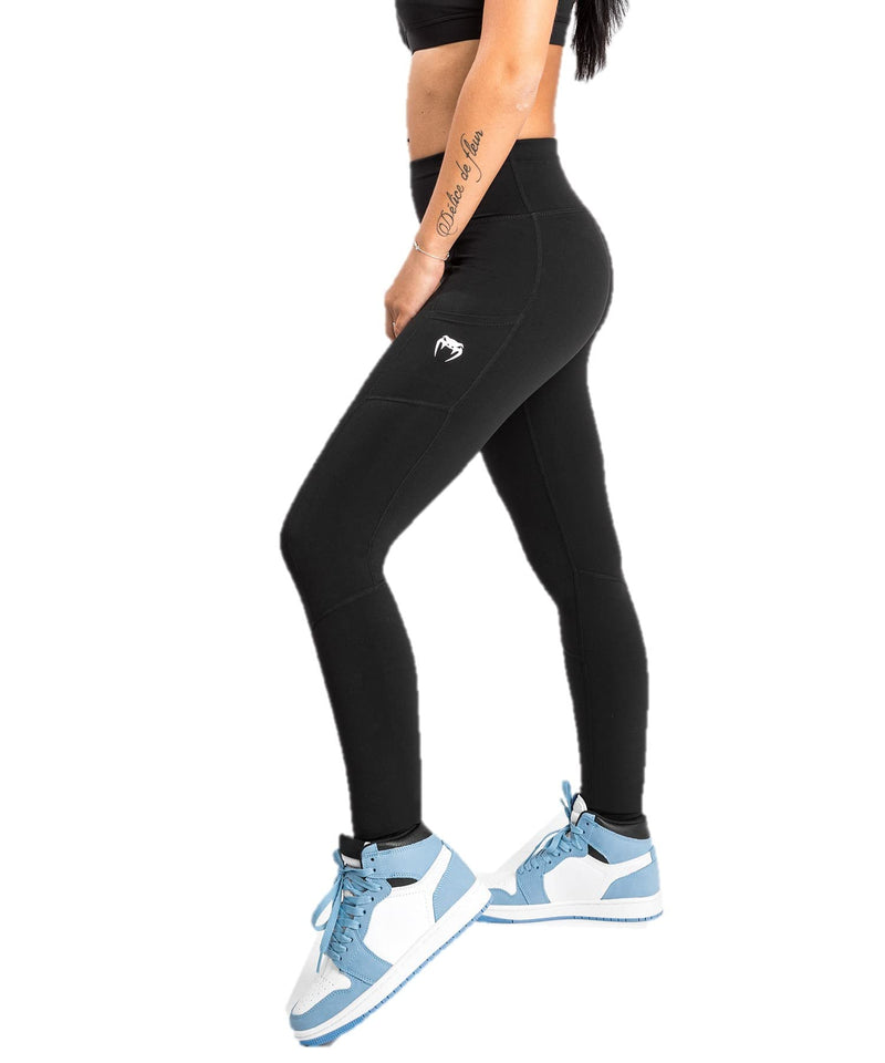 Venum Women's Standard Essential Performance Leggings Medium Black