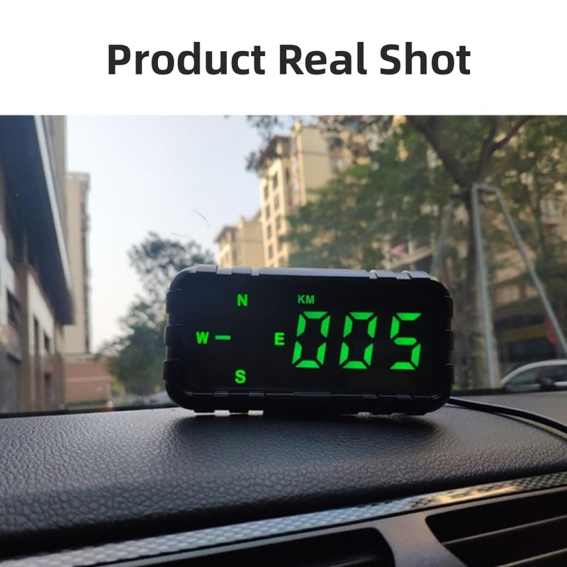 Heads Up Display for Car Digital GPS Speedometer kit MPH Odometer Automotive Compass for Dashboard HUD Fatigued Driving Alert Speeding Alarm for Trucks Golf cart All Vehicles (C3010) 4.3 Inch C3010 - BeesActive Australia