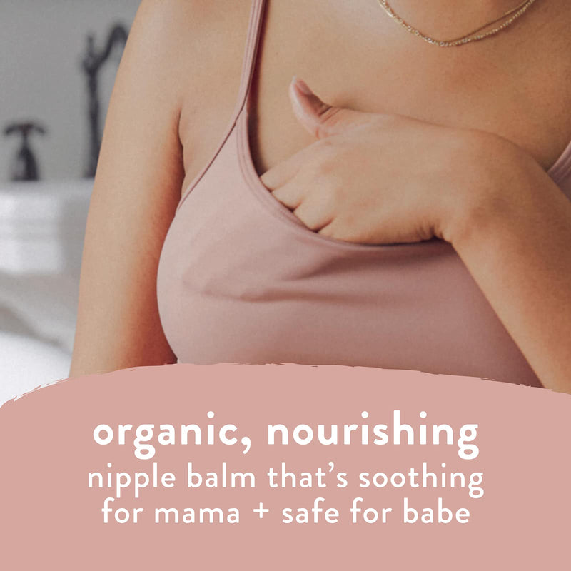The Honest Company Honest Mama Calm Your Nip Balm | USDA Certified Organic Nipple Cream | 1.75 fl oz Calm Your Nip Balm (1.75 fl oz) - BeesActive Australia