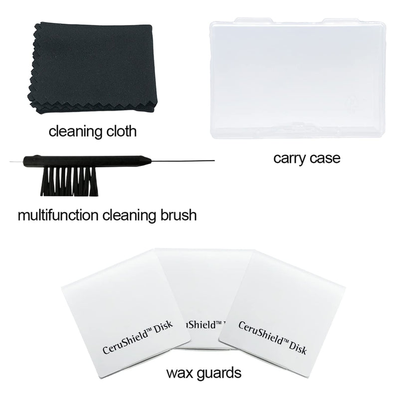 CeruShield Disk Wax Guard Filters for Phonak,Unitron, 24 Pack