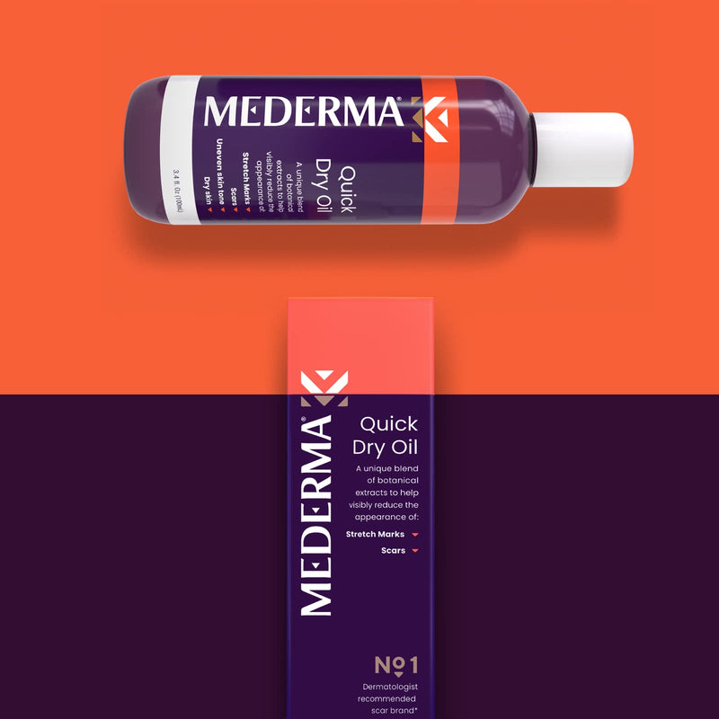 Mederma Advanced Scar Gel Quick Dry Oil Scar and Stretch Mark Treatment