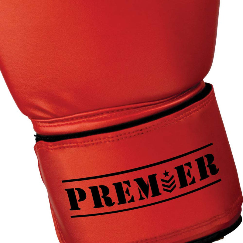 Revgear Premier Boxing Gloves Red Regular