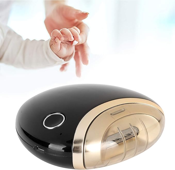 xuuyuu Electric Nail Clipper, Automatic Nail Clipper, Electric Nail Sharpener, Nail File, USB Rechargeable, Low Noise Nail Sharpener, Smooth While Sharpening, Electric Nail Clipper, Unisex, For Nursing/Elderly - BeesActive Australia