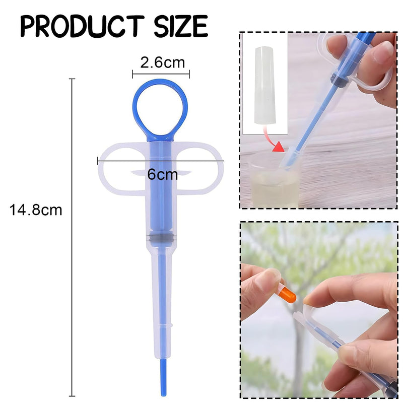 Ozmw 1 piece tablet dispenser for cats (blue). - BeesActive Australia