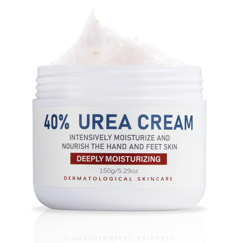 Urea Cream, 40 percent Foot Care Lotion for Cracked Heels,Cracked Heels, Ultra,Rough, Dry, Calloused Feet,Softening Rough skin on feet 5.29 fl.oz for All Skin