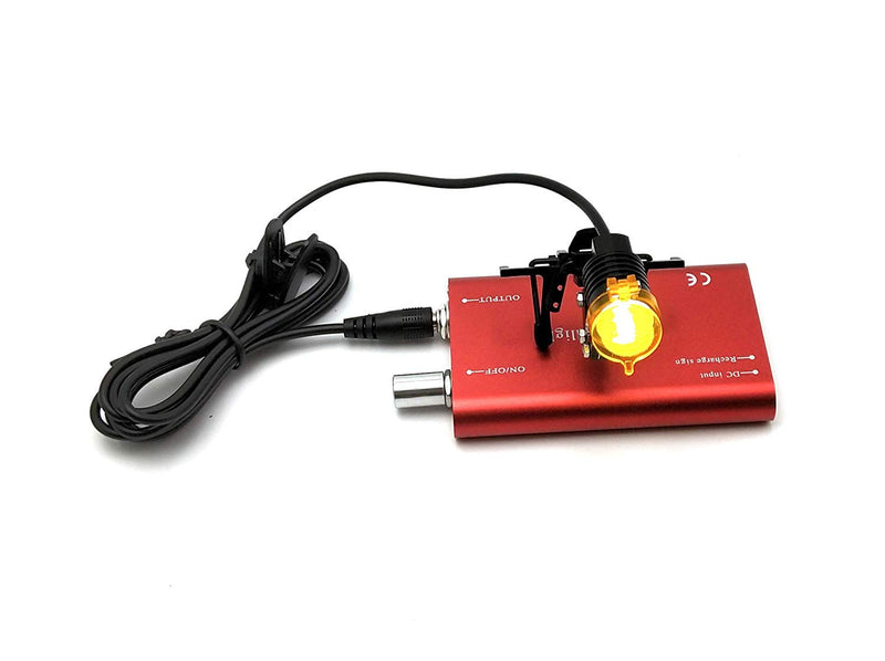 3W LED Medical Head Light Lamp with Filter Clip-on Style Red