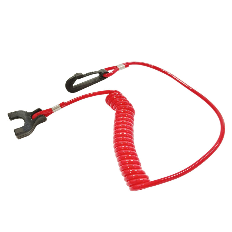 5005801 Boat Ignition Key Switch & Safety Lanyard Assembly for OMC Johnson Evinrude 40-200HP Outboard Motor 175974 - BeesActive Australia
