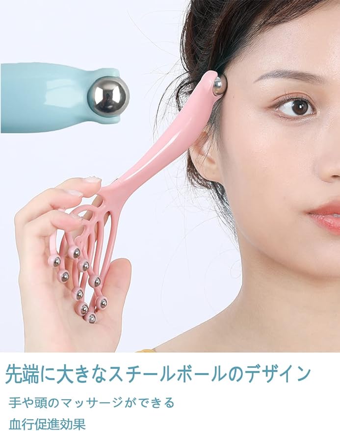 Scalp Massage Equipment WiVViViD : Upgraded Version 9 Claw Head Spa Hand Pro Head Massager Scalp Massage Goods Octopus Machine Headline Type Head Spa Hand Pro - Head Spa Hand Pro Push Type - BeesActive Australia