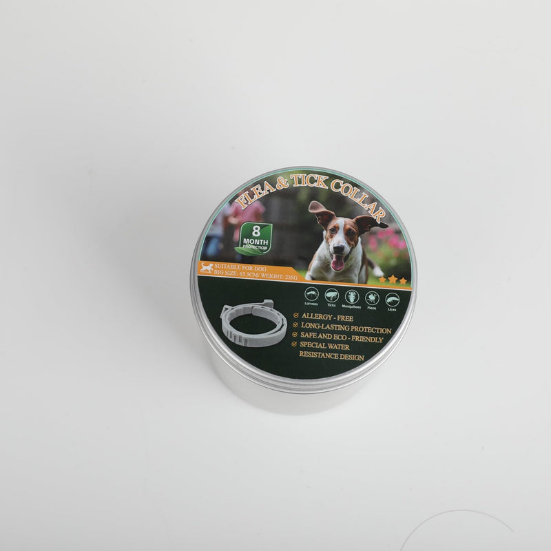 4 Pack Essential Oil Collars Dog Flea & Tick Collar Set with Natural Essential Oils, Adjustable Flea Control for Dogs