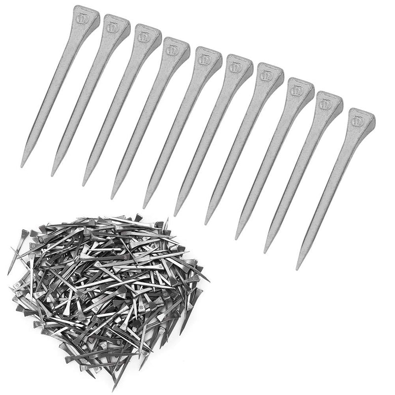 Horseshoe Nails, E6 250PCS Firmly Horse Tool Horse Hoof Nail with Good Elasticity Steel Hoof Peg Securing Accessory for Horse Training Equestrian Sports - BeesActive Australia