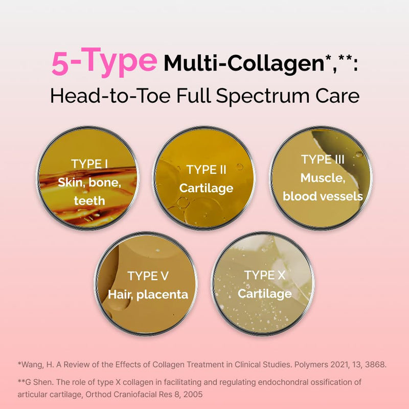 VITALBEAUTIE Super Collagen Drink – 3,500mg Low‑Molecular Fish Collagen (5 Types) – K‑Beauty Liquid Beauty Ampoules, Mixed Berry Flavor (Naturally & Artificially Flavored) – 14 x 25 mL 14 Servings