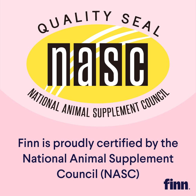 Finn Skin & Coat Salmon Oil Supplement for Dogs | Supports A Thick & Shiny Coat | Fish Oil from Wild Alaskan Salmon, Omega-3s, EPA & DHA, Biotin, & Zinc | 90 Soft Chews - PawsPlanet Australia