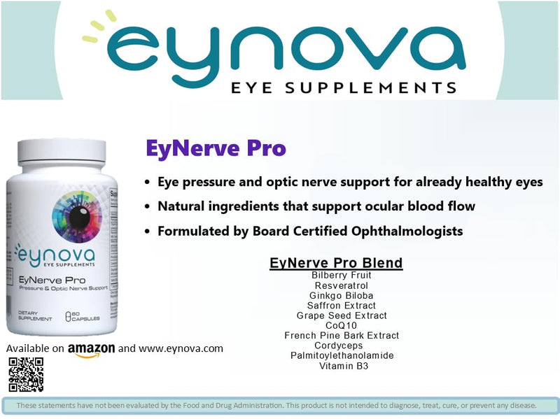 EyNerve Pro - Pressure and Optic Nerve Support
