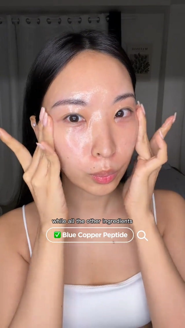 COSRX The Blue Copper Peptide Bakuchiol Serum, Glow & Plumping, 1.69 Fl Oz Copper Peptide+5 Multi Peptides