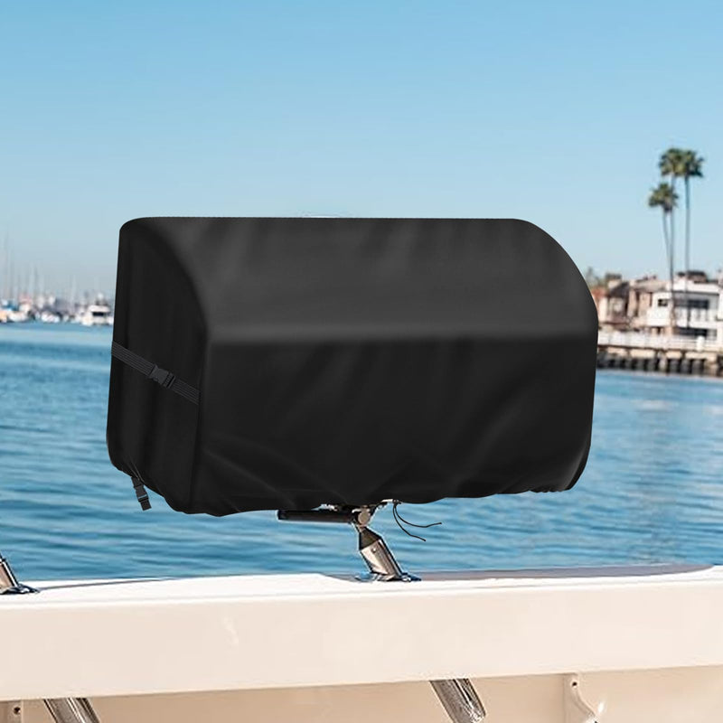 Boat Grill Cover for Magma Cabo Gas Grill, Waterproof Heavy Duty BBQ Covers for Magma ChefsMate Grill for Marine Grills Accessory Winterproof - 23" x15" x15" 23"Lx15"Wx15"H