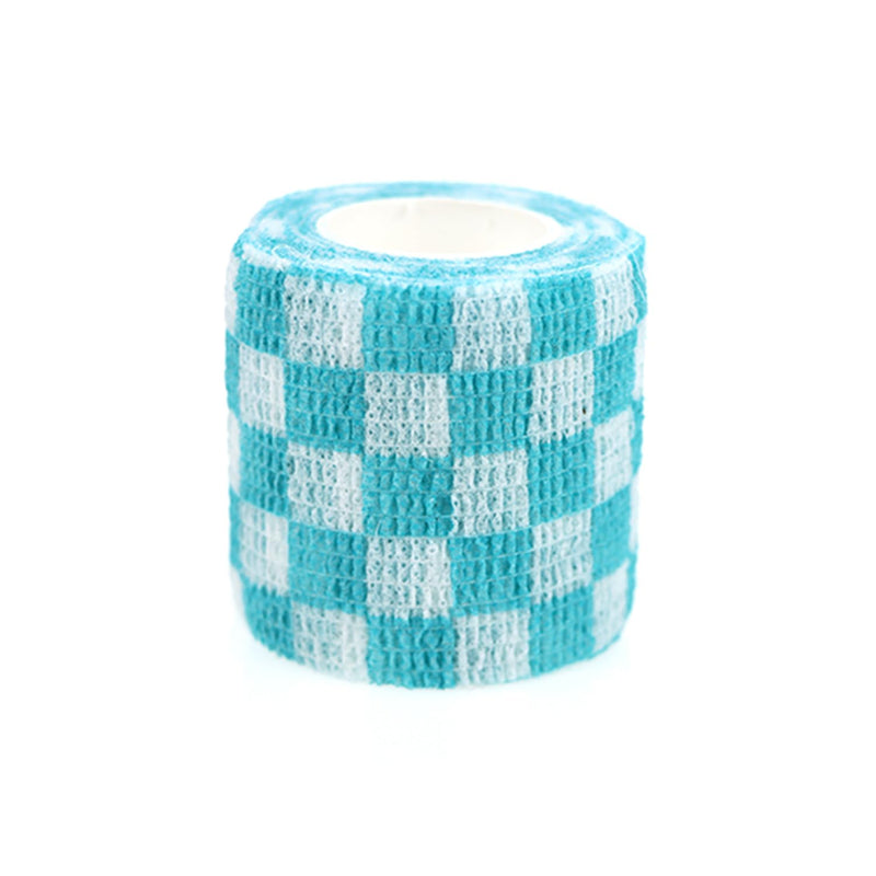 Self Adhesive Bandage Wrap Animal Cohesive Bandage Self Adherent Wrap First Aid Tape for Dogs Cats Horses Birds & Wrist Healing Ankle Sprain (2 Inch Grid Set 6 Rolls) 2 Inch Grid Set 6 Rolls - BeesActive Australia
