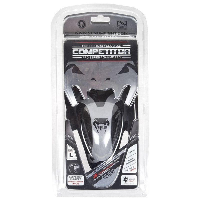Venum Venum Competitor Groinguard Black/Grey Medium
