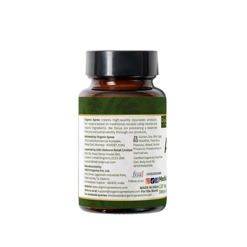 Alfalfa 120 Tablets | Medicago Sativa (Alfalfa) | USDA Organic Certified | Superfood Supplement with Vitamins and Minerals | Dietary Supplement 120tab 120 Count (Pack of 1)