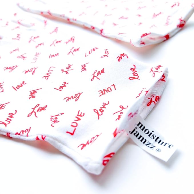 Moisture Gloves LOVE [moisuture jamzz company] Made in the USA Hand Care (S) - BeesActive Australia