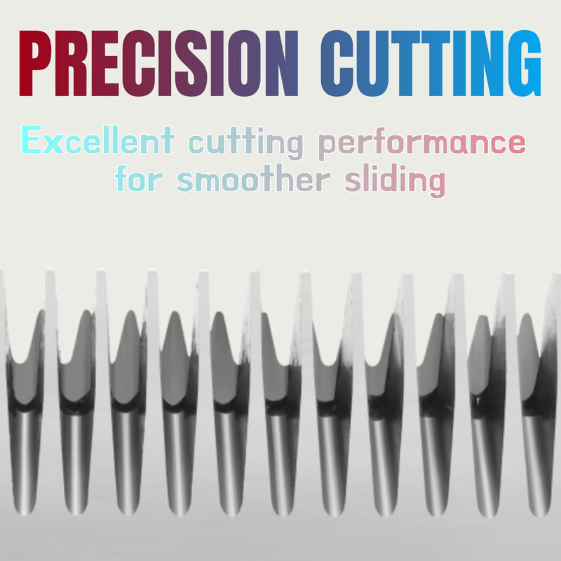 84# Detachable Pet Dog Grooming Blade, Compatible with Ainds, Oster A5, Wahl KM-10 and Other Series Clippers, Compatible with Andis Size: T84 3/32-Inch Cut Length, Chrome. Sliver 1Pack. 84# 3/32" 2.4mm|1Pack - BeesActive Australia