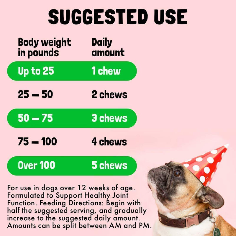 LEGITPET Calming Hemp Treats for Dogs 120 Soft Chews and Hemp Hip & Joint Supplement for Dogs 120 Soft Chews Bundle - Natural Pain Relief and Mobility - Dog Anxiety Relief - Made in USA