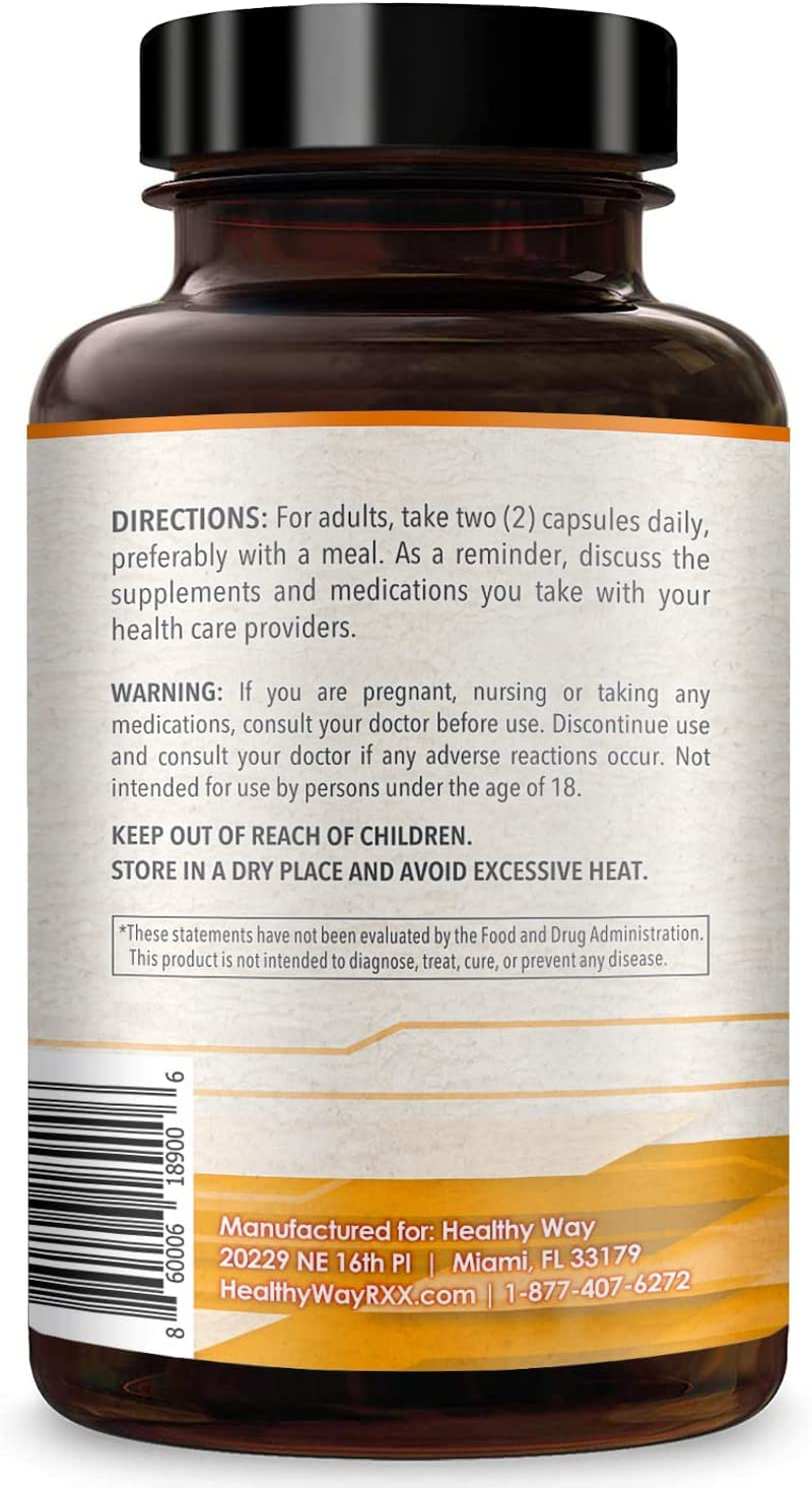 Coenzyme Q10 400mg CoQ10 Supplement - Once Daily Coq 10 400mg Powder Capsules for Healthy Heart Antioxidant and Energy Support - Non-GMO Quick Absorption Ubiquinone Q10 Coenzyme (100 Servings) 200 Count (Pack of 1)