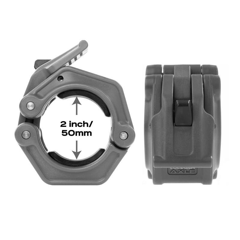 Lock-Jaw PRO 2 AXLE Collar for 1.9" Specialty Bars Black
