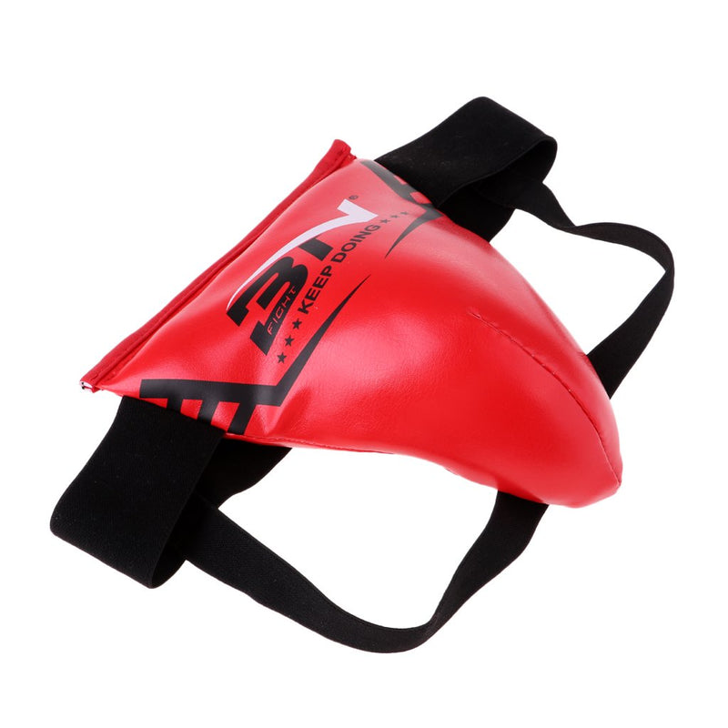 SM SunniMix Safety Groin for Kids Adult, Boxing Cup -Fitting, MMA BBJ Grappling for Men Youth Red S Kids
