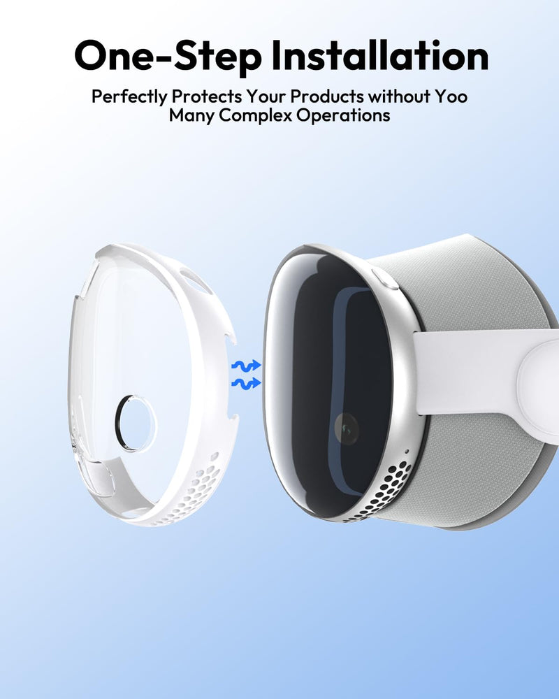 Compatible with Apple Vision Pro Case-made of TPU, scratch-resistant, durable and impact-resistant, non-slip, full protection, compatible with VR headsets, non-slip and scratch-resistant - BeesActive Australia