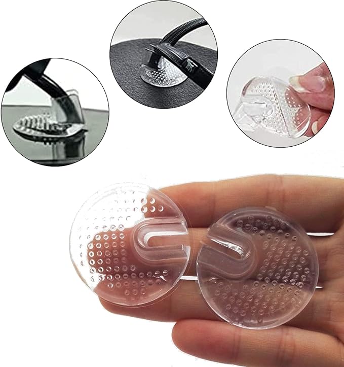 Morices Thong Cover, Toe Insole, Sandals, Set of 3, 6 Pieces, Strap Protection, Shoe Gap, Shock Absorption, Transparent, Footwear, Clogs - BeesActive Australia