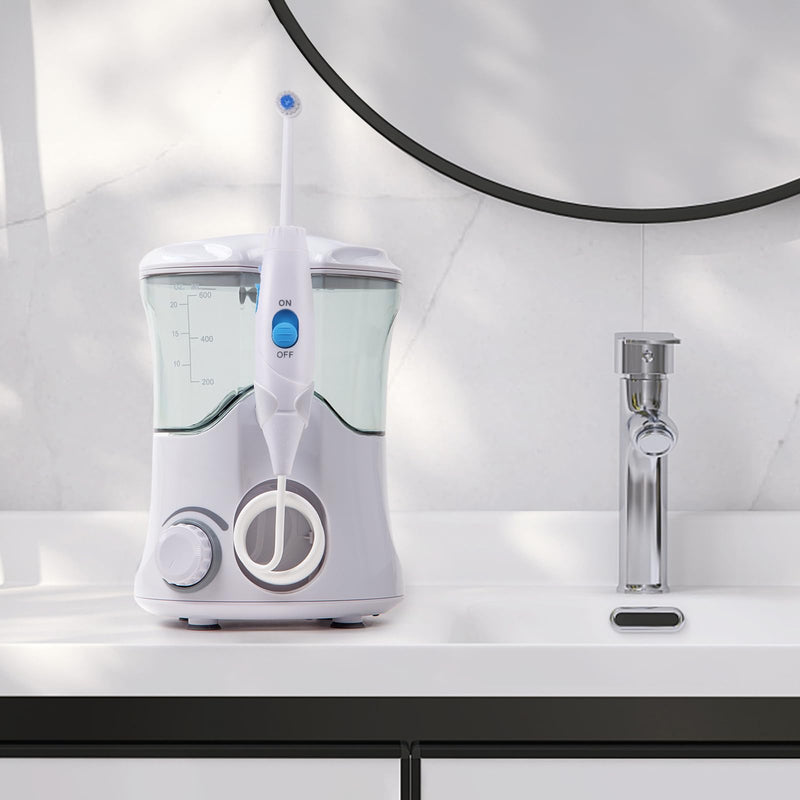 Replacement Hose and Handle Parts Compatible with Waterpik Water Flosser WP-100 WP-300 WP-660 WP-900 Series Oral Irrigator, Plastic Handle, Oral Hygiene Accessories (Slide Switch) Slide Switch - BeesActive Australia