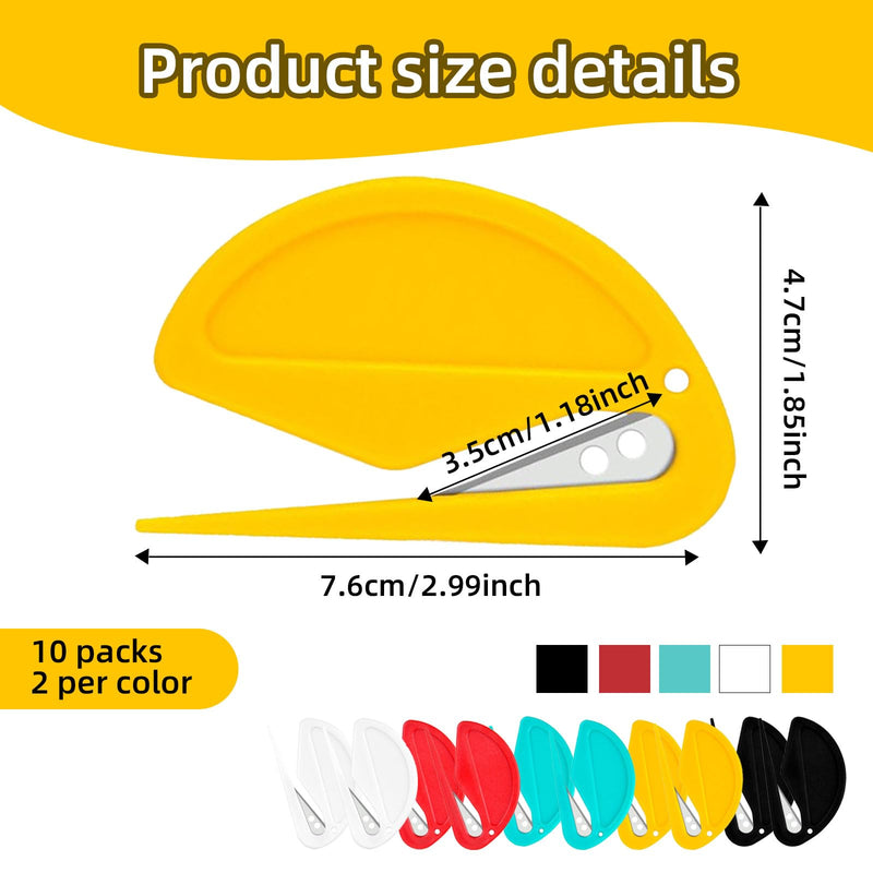 Atuoxing Pack of 10 cat detangling knives, knotting comb for cats and dogs, pet knot opener, pet undercoat brush, knot comb comb, 3 in 1 grooming knife for long-haired pets - BeesActive Australia