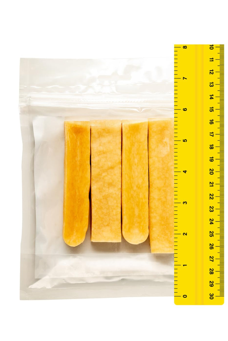 Himalayan Dog Chew Size S, 4 Pieces, 100% Natural, Long Lasting, Gluten Free, Healthy & Safe Dog Treats, Lactose & Grain Free, Protein Rich, Dogs up to 11 Lbs, Dental Treat - PawsPlanet Australia
