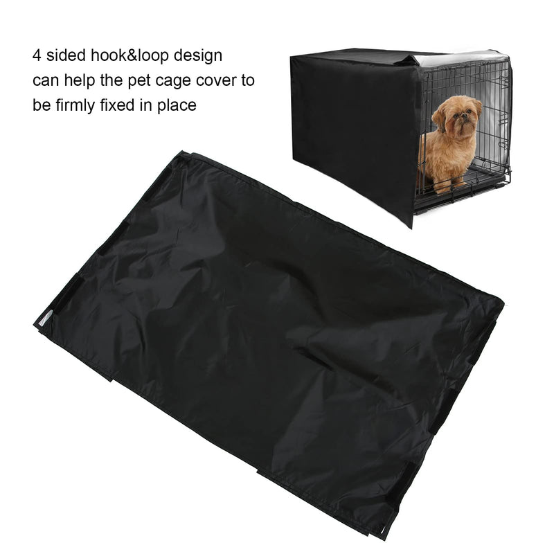 HEEPDD Dog Crate Cover, Waterproof Dog Kennel Cover Wire Cage Cover for Indoor Outdoor Cold Weather (42L x 27.2W x 29.9H inch) - BeesActive Australia