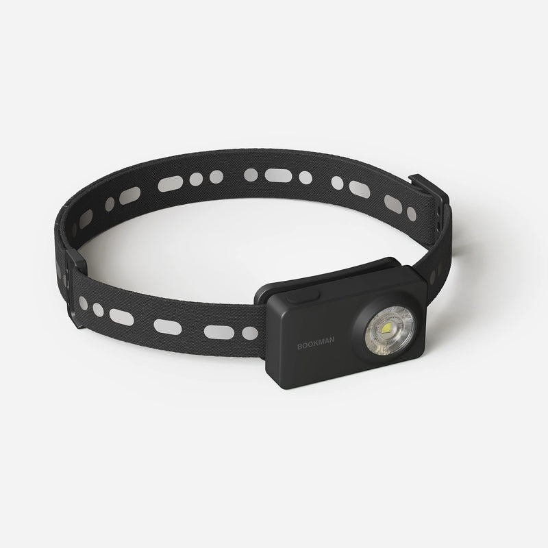 Bookman Urban Visibility Monocle Rechargeable Headlamp for Running - Lightweight, Stylish, and High-Performing - 225 Lumens with Stepless Angle Adjustment and Lock Feature - BeesActive Australia