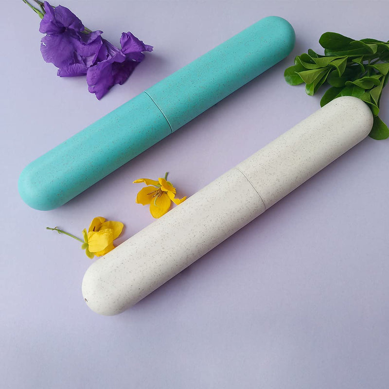 4 Pack Travel Toothbrush Case, Holder Toothbrush Travel Containers for Trip Home Camping Dust-Proof and Sanitary ，Travel Toothbrush Holder - BeesActive Australia