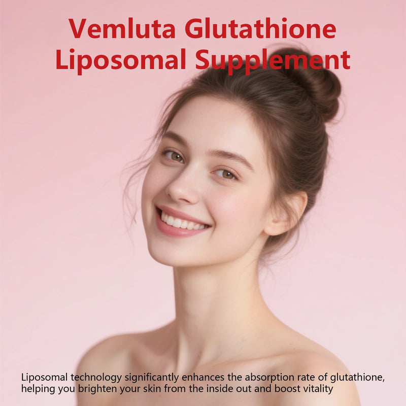 2 Packs 2500MG Liposomal Glutathione Gummies, 2X Absorption Liposomal Glutathione for Women-Complex L-Cysteine, Antioxidant, Skin & Liver Support, Strawberry Flavor, 120 Count 60 Count (Pack of 2)
